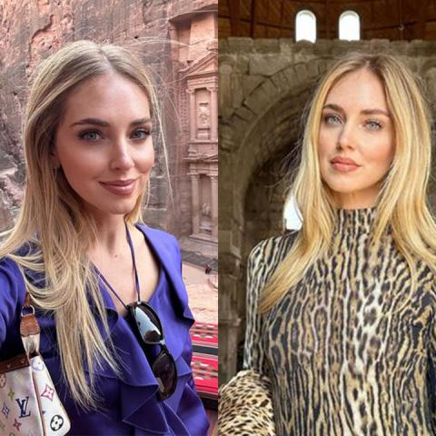 كيارا فيراني في الأردن - صورة من انستغرام @chiaraferragni