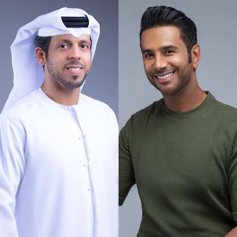 حمد العامري وفايز السعيد - صورة من السوشيال ميديا