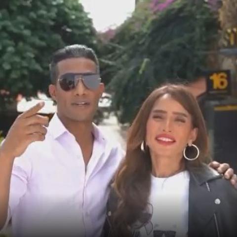 ET بالعربي يجمع محمد رمضان وزينة حصرياً في كواليس مسلسل العمدة