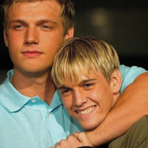 نيك كارتر وأرون كارتر- انستقرام @nickcarter