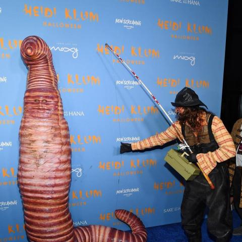 هايدي كلوم وزوجها توم كوليتز- انستقرام @heidiklum