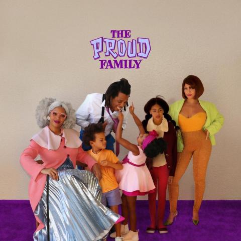 بيونسيه وجاي زي وأولادهما- انستقرام @beyonce