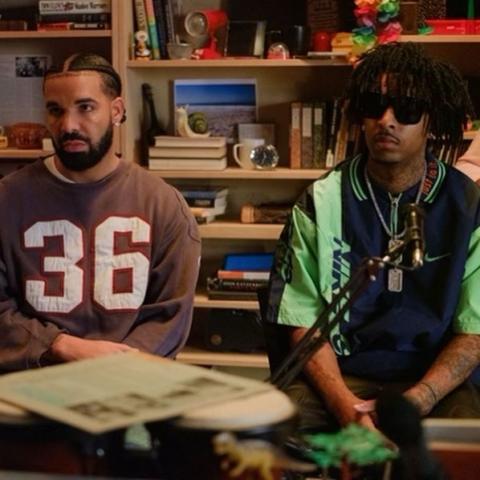 دريك و21 Savage- انستقرام @champagnepapi