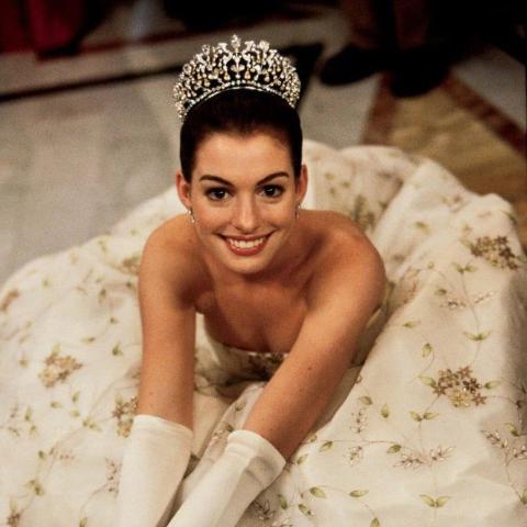 آن هاثاواي من فيلم The Princess Diaries- الصورة من السوشيال ميديا