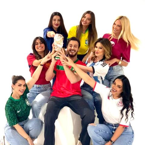 سعد لمجرد يحمل كأس العالم حصرياً في ET بالعربي