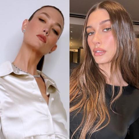 هايلي بالدوين وكارلي كلوس - حفل وول ستريت جورنال - من السوشيال ميديا