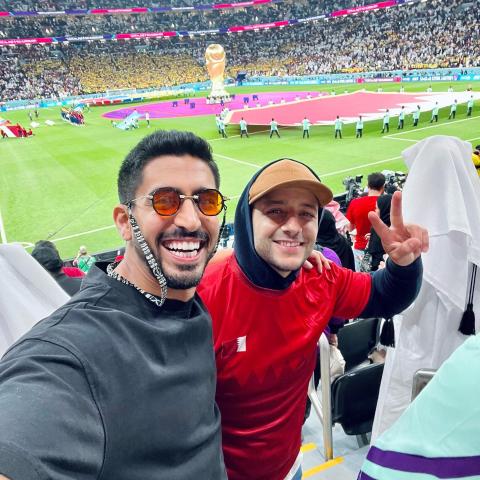 حمود الخضر وماهر الزين - إنستقرام