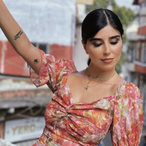 زينة مكي - صورة من  صالون زهرة