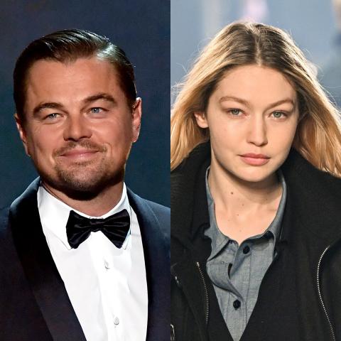 جيجي حديد وليوناردو دي كابريو- الصورة معدلة من الانترنت