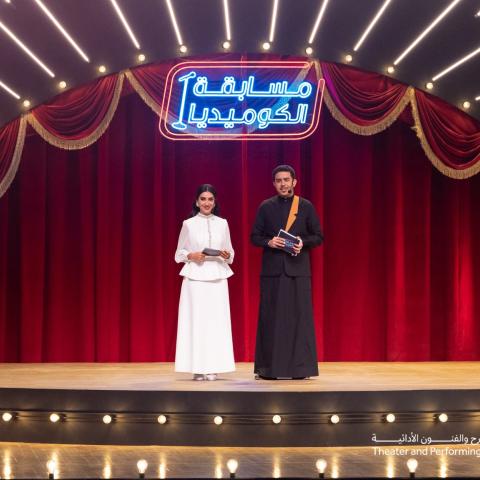 ET بالعربي ينفرد بدخول كواليس مسابقة الكوميديا