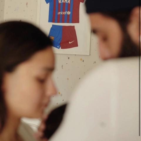 علياء بهات و رانبير كابور - صورة من إنستغرام