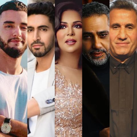 &quot;عرب&quot; تجمع فضل شاكر ، نوال الكويتية، احمد شيبة، حمود الخضر وزهير بهاوي