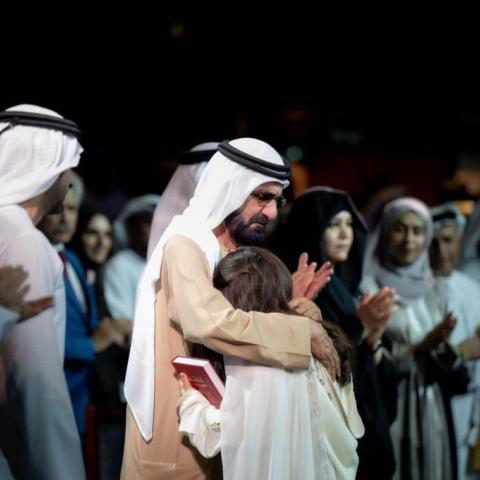 محمد بن راشد آل مكتوم-صورة من حساب HHShkMohd على تويتر