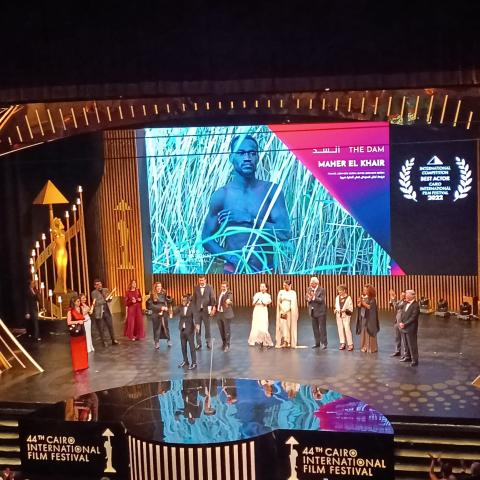 ماهر الخير من ختام مهرجان القاهرة السينمائي بدورته الـ 44