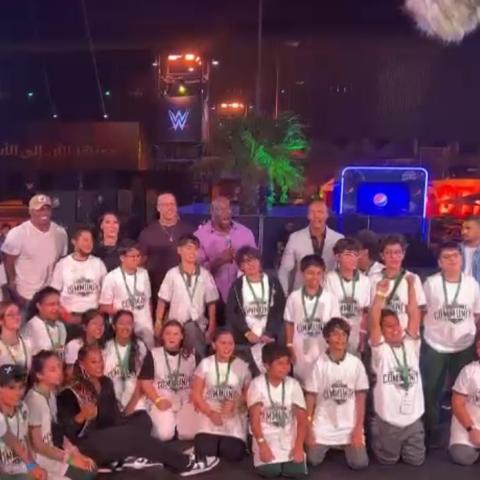 نجوم WWE وصرخة ضد التنمر في موسم الرياض