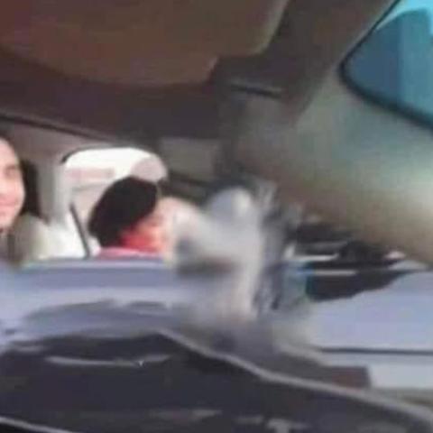 الصورة المتداولة لشيرين و حسام حبيب على السوشيال ميديا