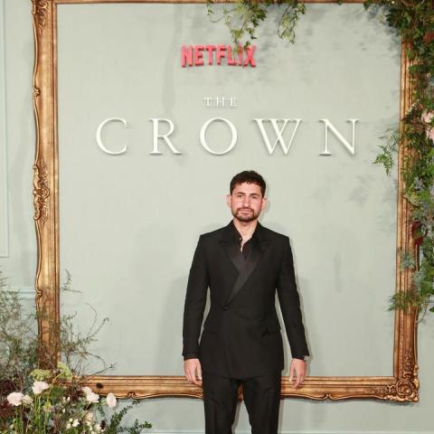 أمير المصري من افتتاح فيلم The Crown