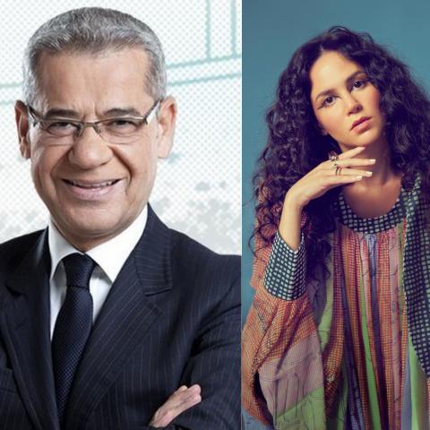 ركين سعد ومصطفى الآغا