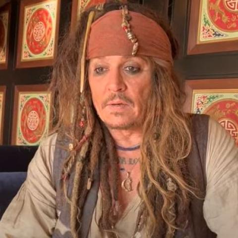 جوني ديب - صورة معدلة من السوشيال ميديا