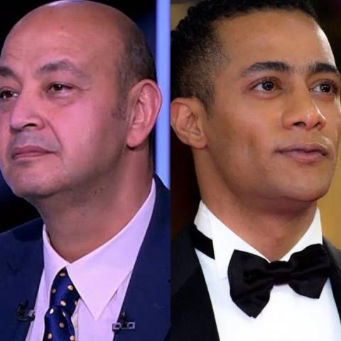 محمد رمضان و عمرو اديب - صورة من غوغل