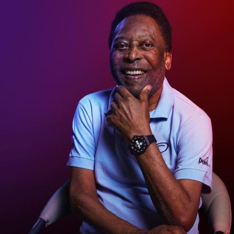 بيليه Pelé - صورة من انستقرام
