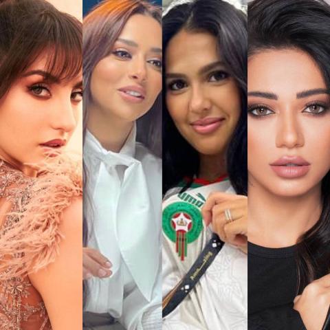 رحمة رياض - منال - بلقيس - نورا فتحي ، صورة معدلة