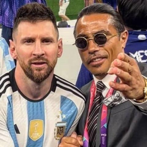 ميسي مع نصرت - صورة من غوغل