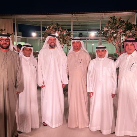 عقد قران حسين الجسمي - صورة من إنستقرام