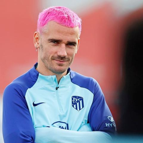 أنطوان جريزمان - صورة من حساب Atlético de Madrid على انستقرام