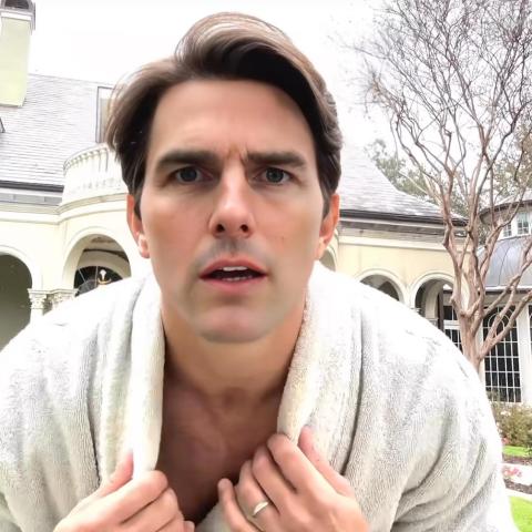 مايلز فيشر أو شبيه توم كروز عبر إنستغرام