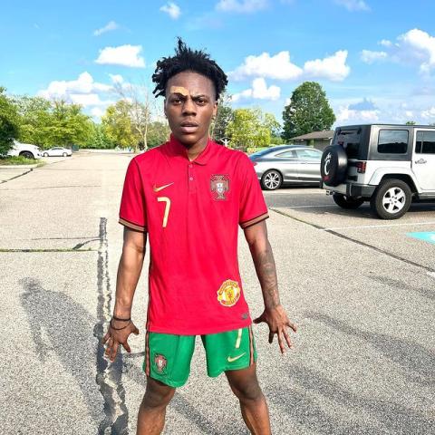 سبيد - صورة من انستغرام @ishowspeed