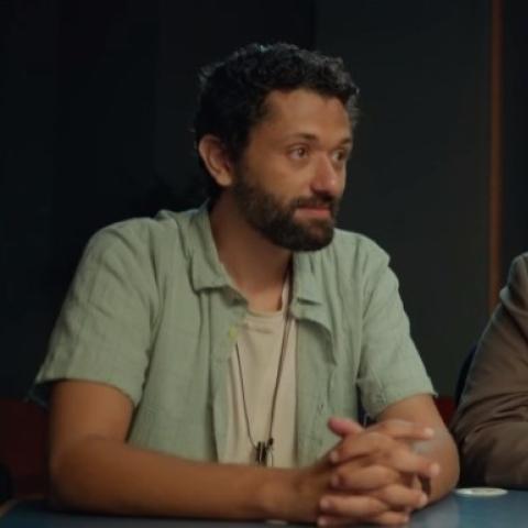 كريم محمود عبد العزيز وبيومي فؤاد وحاتم صلاح في فيلم شلبي