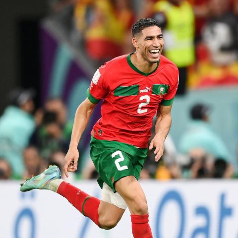 أشرف حكيمي - صورة من تويتر