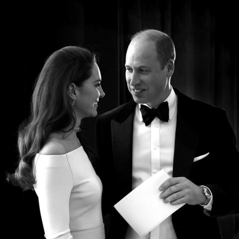 الامير ويليام وكيت ميدلتون ضمن كواليس حفل &quot;EarthshotPrize&quot; - صورة من تويتر