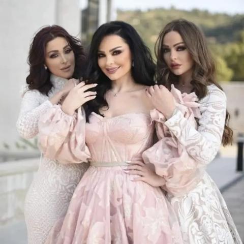 ديانا ، زين و هيا كروزن - صورة من انستغرام