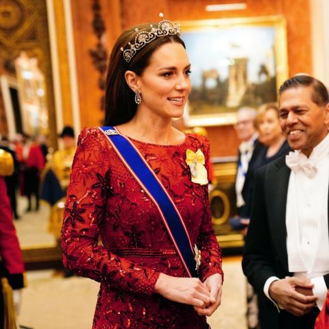 كيت ميدلتون في قصر باكينغام - صورة من إنستغرام