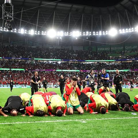 المنتخب المغربي - صورة من تويتر