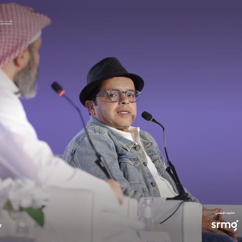 محمد هنيدي - صورة من حساب SaudiBookFair على تويتر