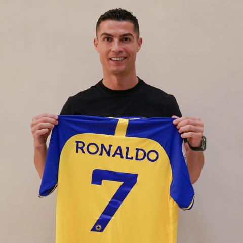 كريستيانو رونالدو-صورة من تويتر نادي النصر