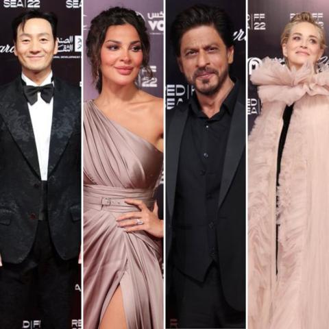 النجوم في افتتاح مهرجان البحر الأحمر بدورته الثانية في جدة