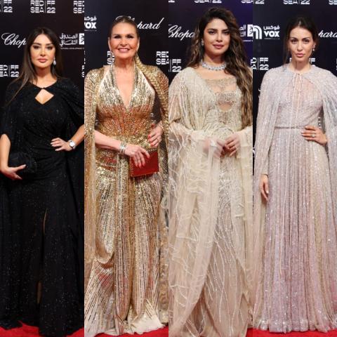 هبة عبوك، بريانكا شوبرا، يسرا وميساء مغربي