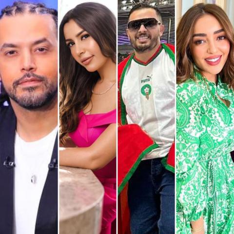 نجوم المغرب - صورة معدلة من السوشيال ميديا
