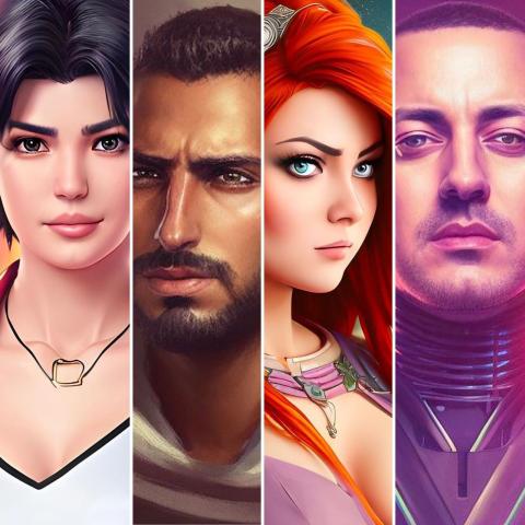 النجوم وترند الصور السحرية - صور معدلة من السوشيال ميديا