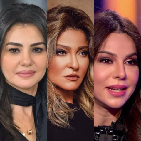 فريال يوسف وعلا غانم ودينا فؤاد