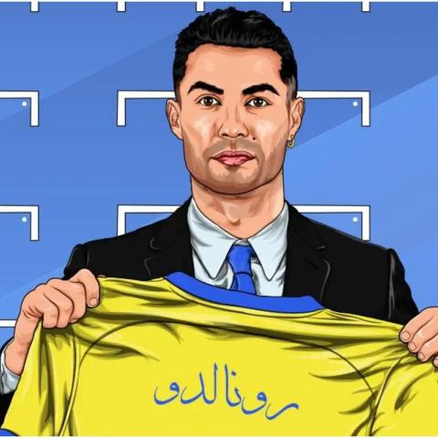 كريستيانو رونالدو - صورة من موقع “ Goal “