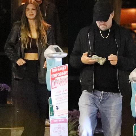 ليوناردو دي كابريو مع فيكتوريا لاماس