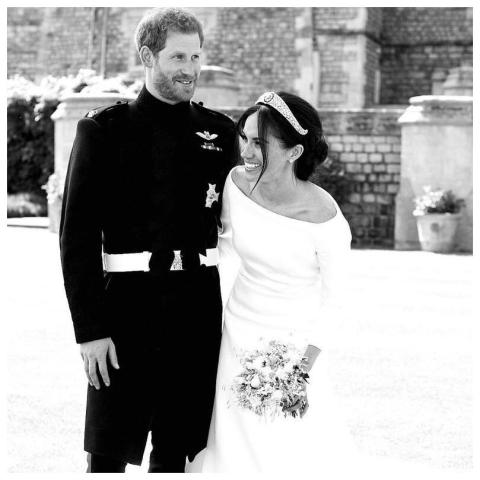 الأمير هاري و ميغان ماركل - صورة من حساب archewell_hm ugn على انستقرام