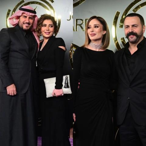 أبرز ثنائيات سجادة اللافندر في جوي اووردز Joy Awards 2023