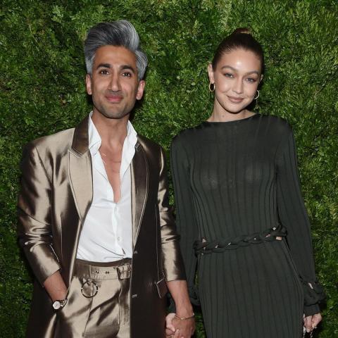 جيجي حديد وتران فرانس- انستقرام @nextinfashion