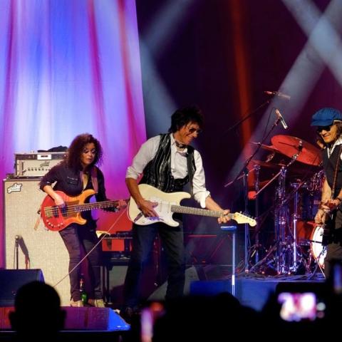 جيف بيك وجوني ديب- انستقرام @jeffbeckofficial تصوير @jgro.be